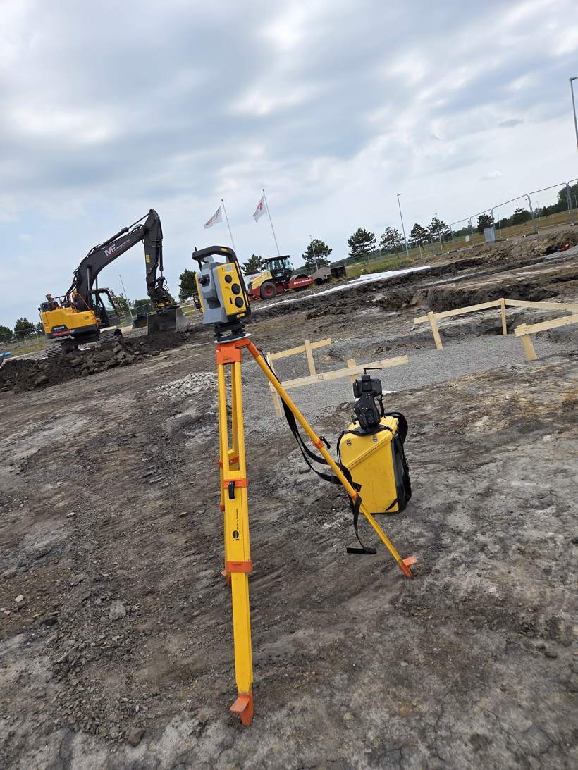 Utsättning av hissgrop